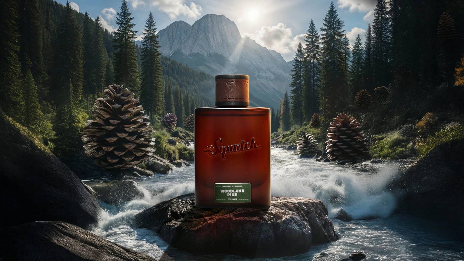 Woodland Pine Cologne - Detail