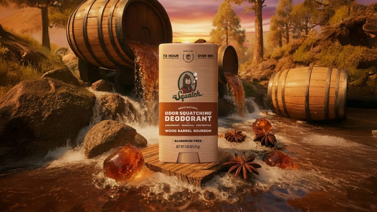 Wood Barrel Bourbon Deodorant - Image 2