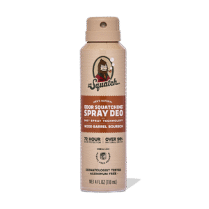 Wood Barrel Bourbon Spray Deodorant