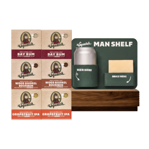 6-Pack Bar Soap + FREE Man Shelf