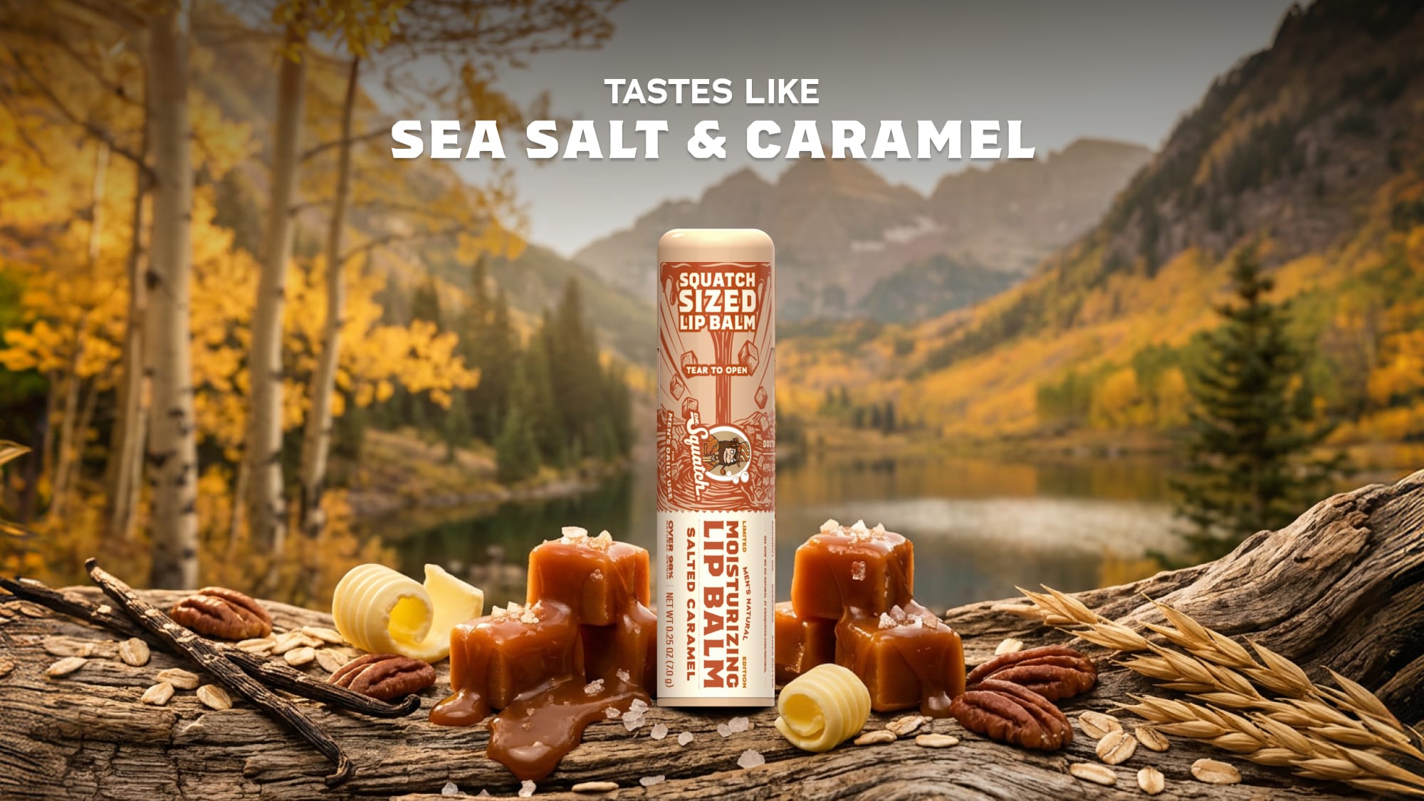 Salted Caramel Lip Balm 2-Pack