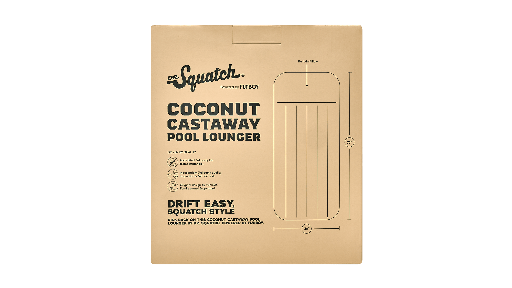 Coconut Castaway Pool Lounger
